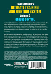 Frank Shamrock Training & Fighting #2 Ground Control DVD MMA Grappling nhb